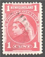 Newfoundland Scott 79 Used VF